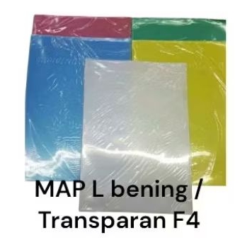 

12 pcs MAP L BENING / TRANPARAN PER PAK ( isi 12 PCS ) F4