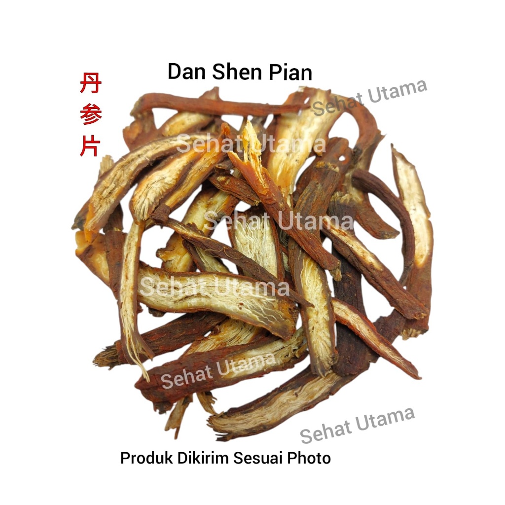 Hong Dan Shen 300-600gr - Dan Shen Fen - Grade A - Dan Shen Pian - Red Saga Radix