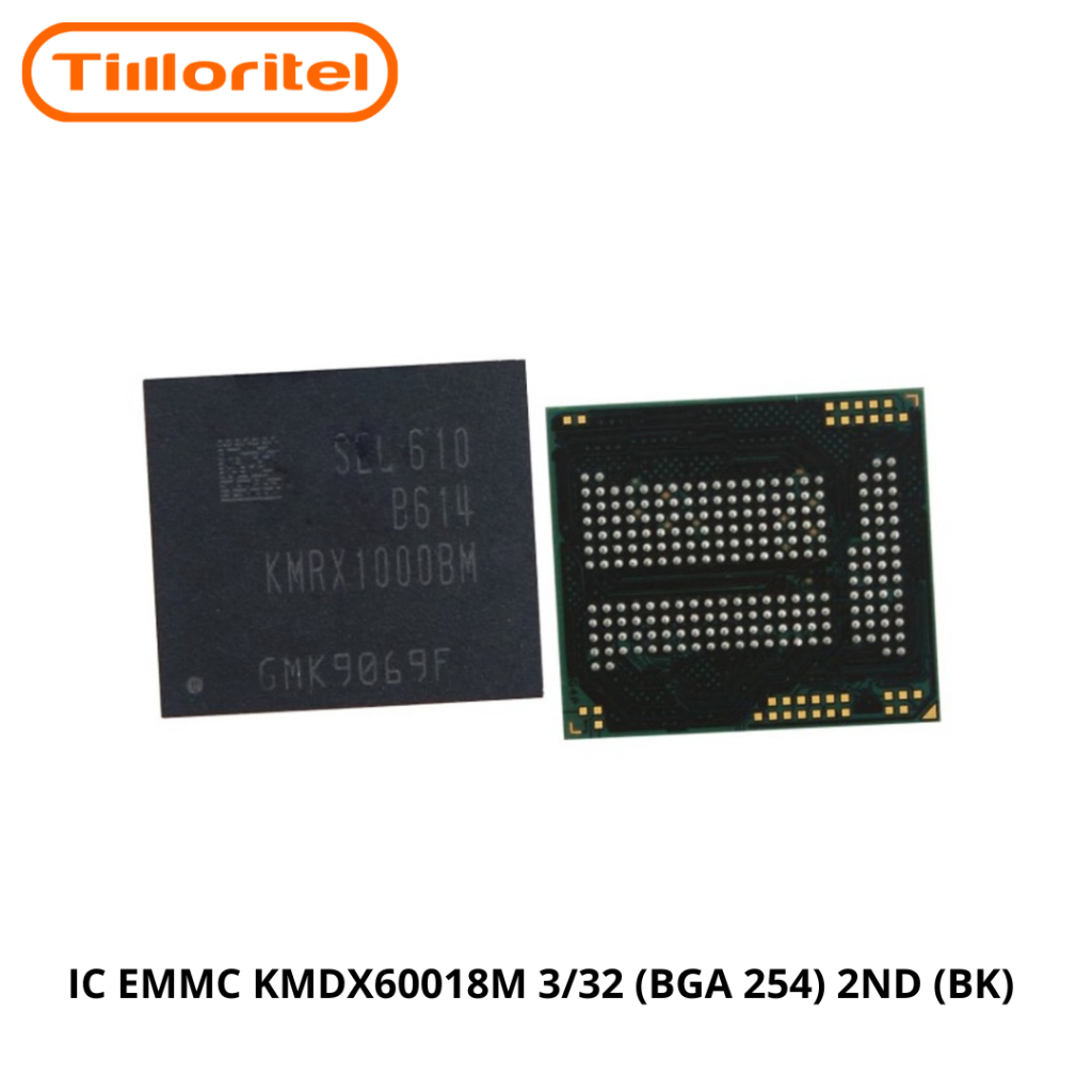 IC EMMC KMDX60018M 3/32 (BGA 254) 2ND (BK)