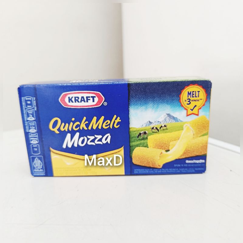 

Keju Kraft Quick Melt Mozza 150 gr 1Pcs