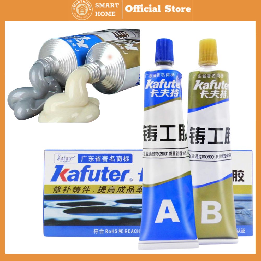 Lem AB kafuter - Lem logam anti bocor, lem super kuat, menempelkan peralatan mesin, mesin, lem serba