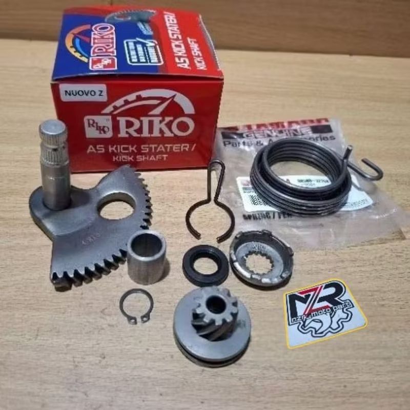 PAKET AS SLAH NOUVO Z/LELE/GIGI KAMPAK SET PER SLAH+GEAR SLAHAN KICK STATER+BOSH+KLIP+PER RIKO