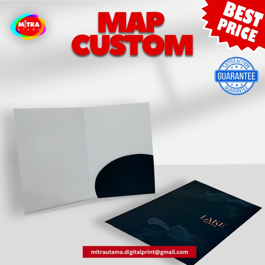 Cetak Map Custom A4 | Cetak Map Sekolah | Cetak Map Kantor | Cetak Map Folder | Desain Custom