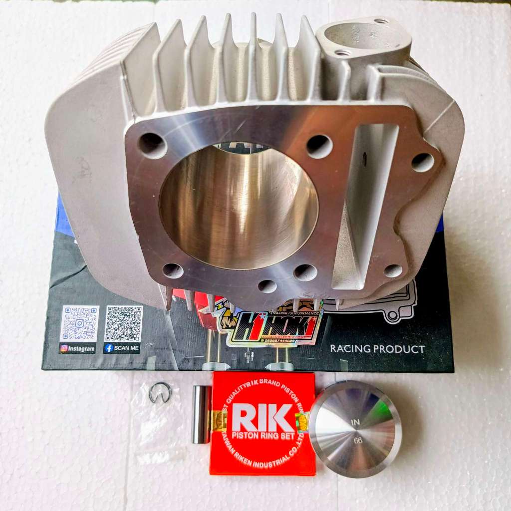 Cylinder Blok Bore Up Supra X 125 Kharisma 66MM 67MM KPH
