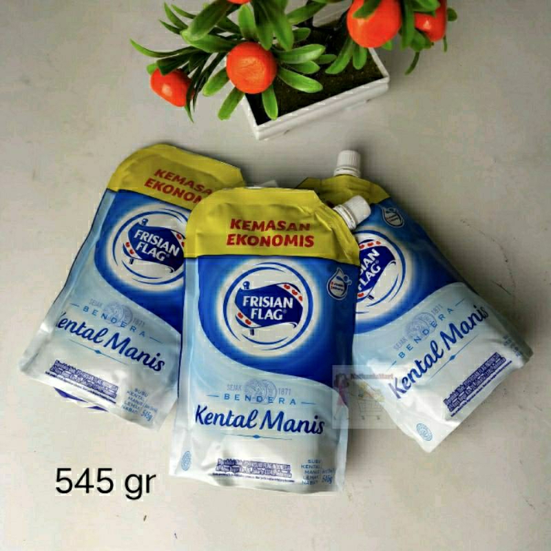 

Frisian Flag Susu Kental Manis Pouch 545 Gram / SKM Frisian Flag 545gr