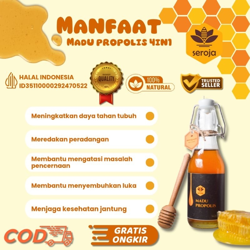 

Madu Propolis Madu lambung Asli