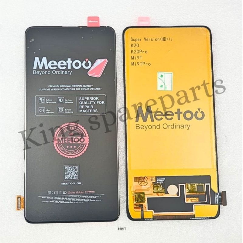 ORIGINAL MEETOO LCD TOUCHSCREEN XIAOMI MI9T / MI9T PRO / REDMI K20 / REDMI K20 PRO MEETOO