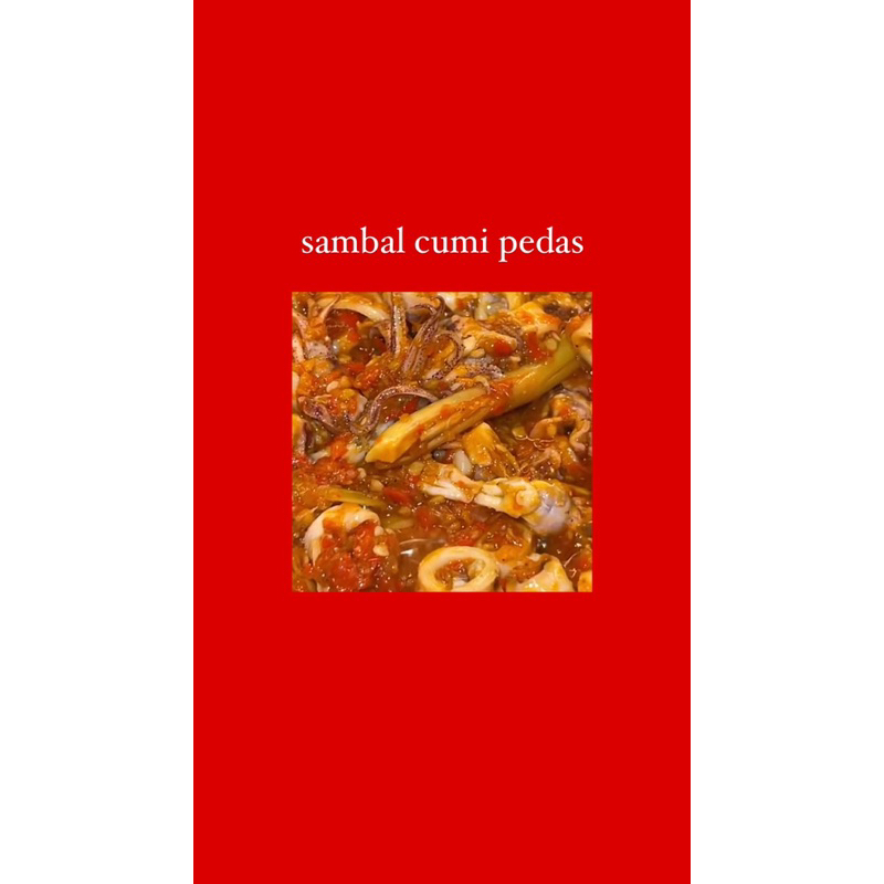 

Sambal cumi