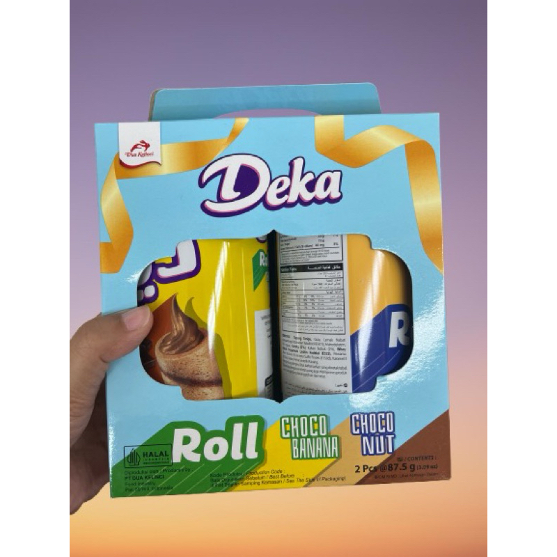 

PROMO!! Deka Wafer Roll Edisi Idul Fitri 2 kaleng x 87.5 gr