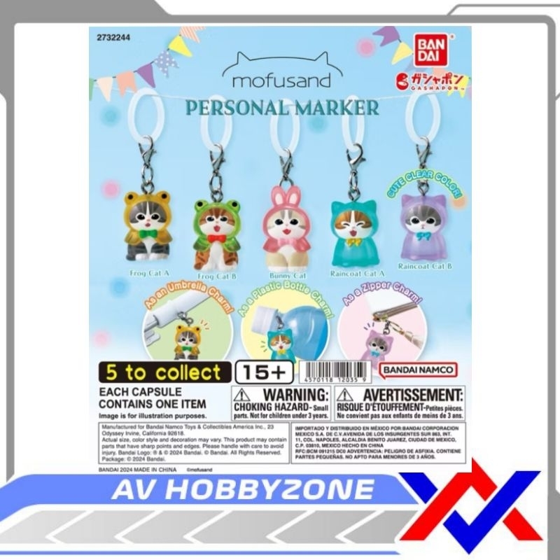 Gachapon Mofusand Personal Marker Bandai