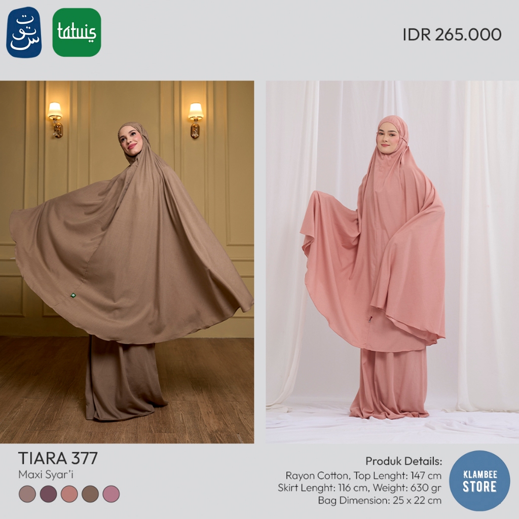 Tatuis Mukena Dewasa Tiara 377 Maxi Jumbo