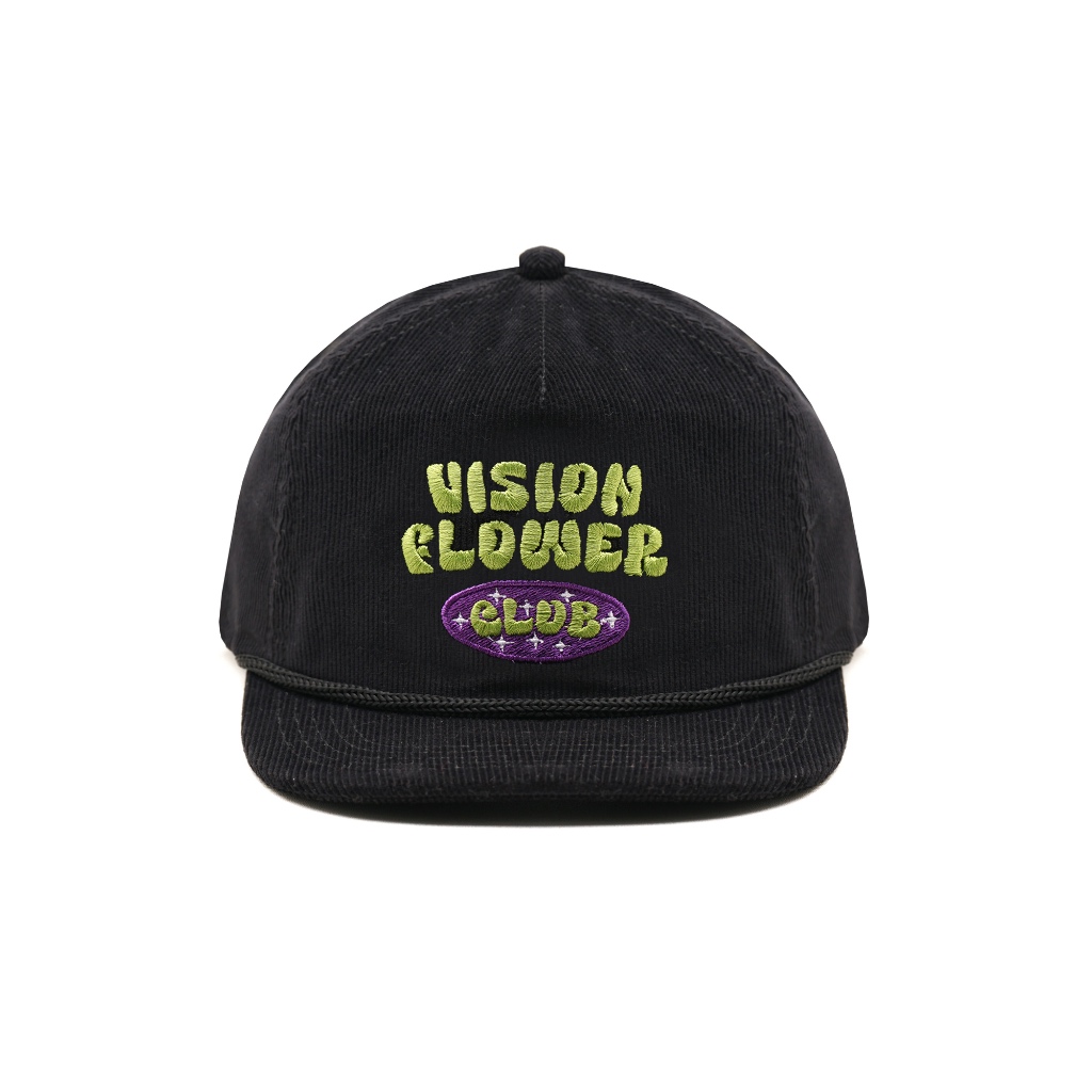 VISIONFLOWER Lifebomb Ropehat Corduroy Black