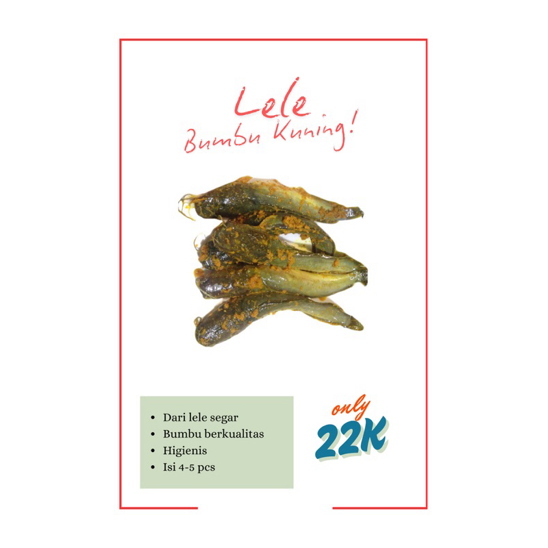 

Lele Bumbu Kuning Frozen