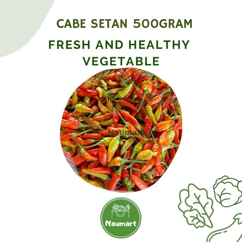 

CABE RAWIT MERAH 500GRAM | 1 KG FRESH