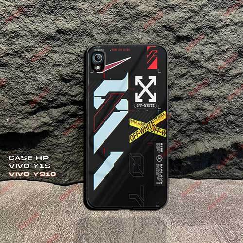 CASE VIVO Y91C / VIVO Y1S SOFTCASE HP VIVO Y91C CASING VIVO Y1S - CESING PREIMUM GLOSSY MOTIF BRAND 