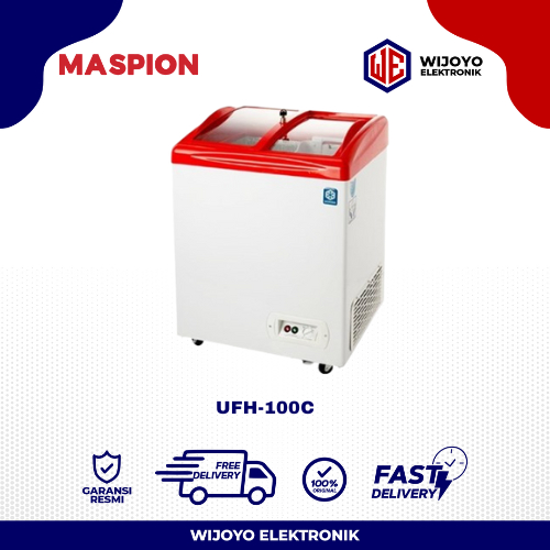 Chest Freezer Sliding 100 Liter Maspion UFH 100C Maspion UFH100C
