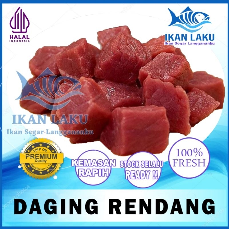 

PRODUK BARU!! DAGING SAPI | DAGING RENDANG PREMIUM FRESH TERMURAH BERGARANSI IKAN LAKU IKAN SEGAR IKAN BEKU