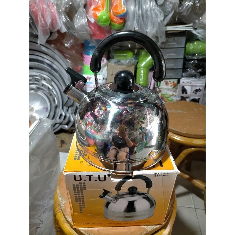 TEKO BUNYI UTU STAINLESS 3LITER