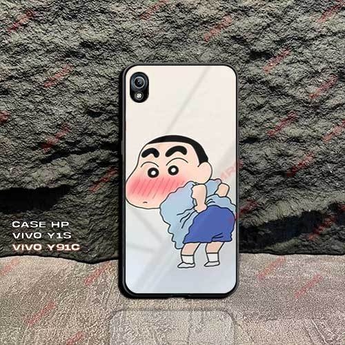 CASE VIVO Y91C / VIVO Y1S SOFTCASE HP VIVO Y91C CASING VIVO Y1S - CESING PREIMUM GLOSSY MOTIF SHINCA
