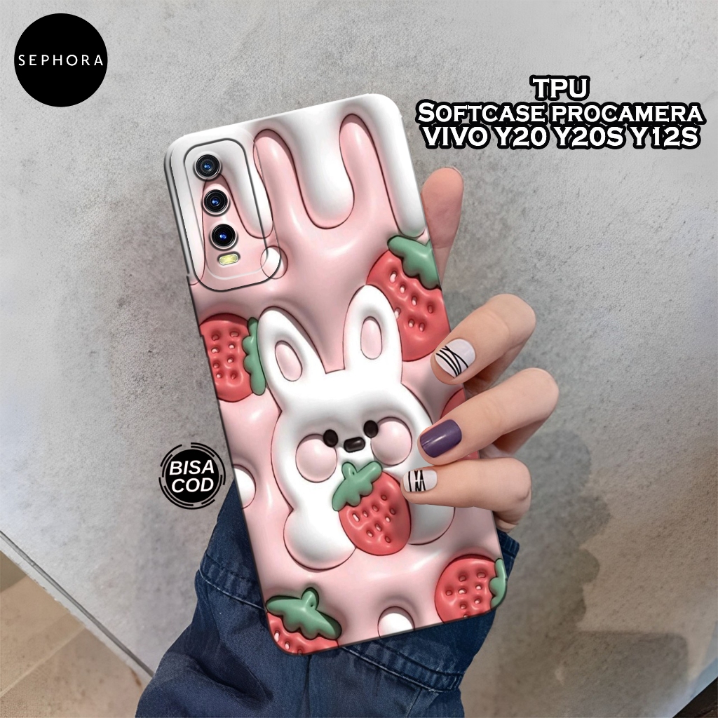 Case VIVO Y20/Y20S/Y12S/Y12A Terbaru - Fashion Case Ice Cream - Softcase VIVO Y20/Y20S/Y12S/Y12A - C