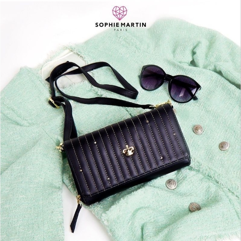 DOMPET GEMMY BLUE BIANCA SOPHIE MARTIN PARIS SAS