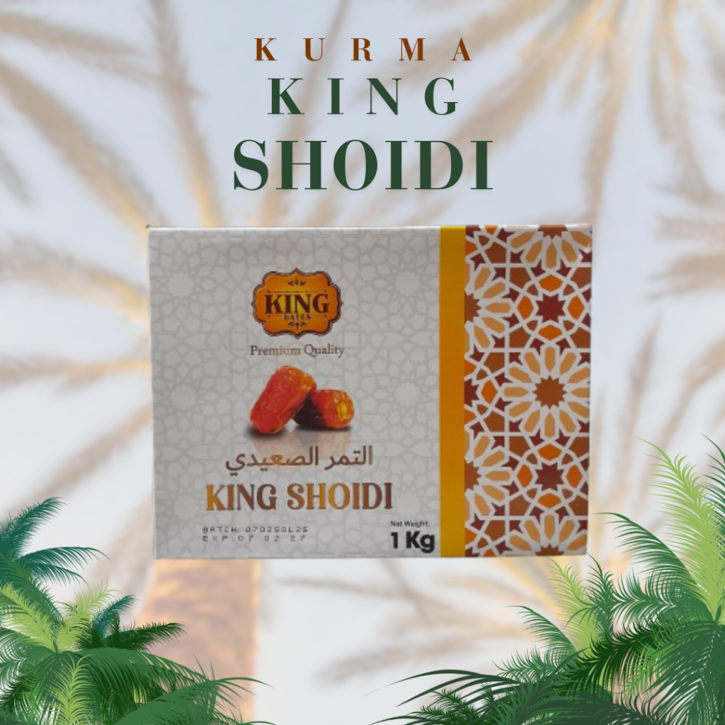 

KURMA KING DATES SHOIDI 1KG CEMILAn SEHAT PENAMBAH ENERGI JUGA KAYA AKAN SERAT  DAPAT MENGATUR GULA