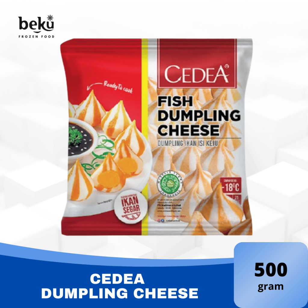 

CEDEA DUMPLING AYAM/KEJU - CEDA DUMPLING CHICKEN/CHEESE(200g/500g)