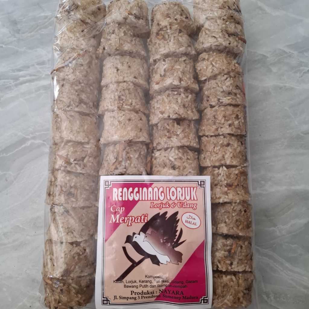 

Rengginang Lorjuk Khas Madura Isi 40 Pcs Ketan asli