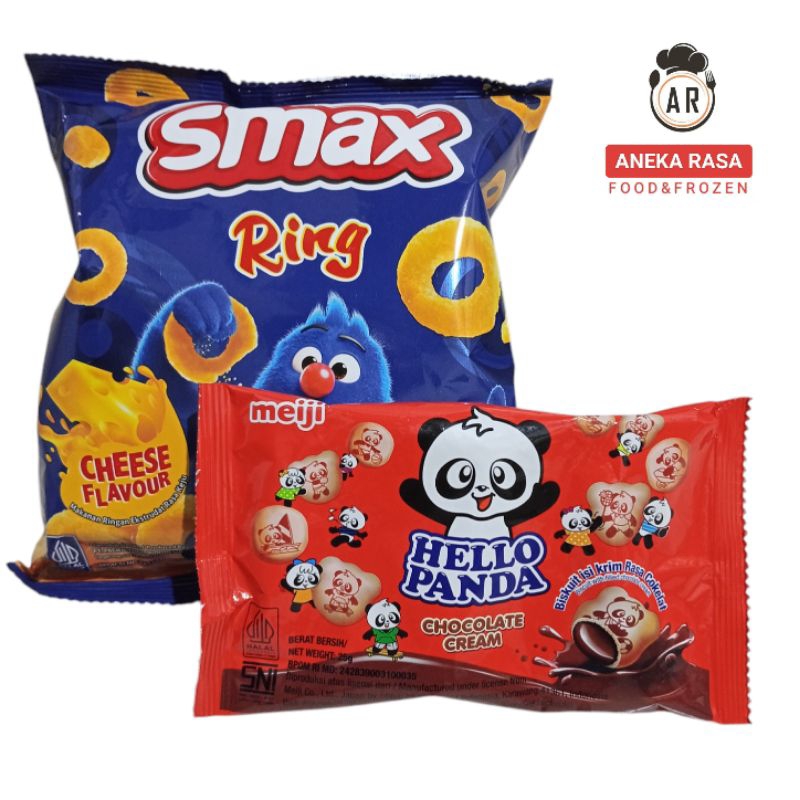 

Smax Ring Cheese 40 Gr + Meiji Hello Panda 25 Gr