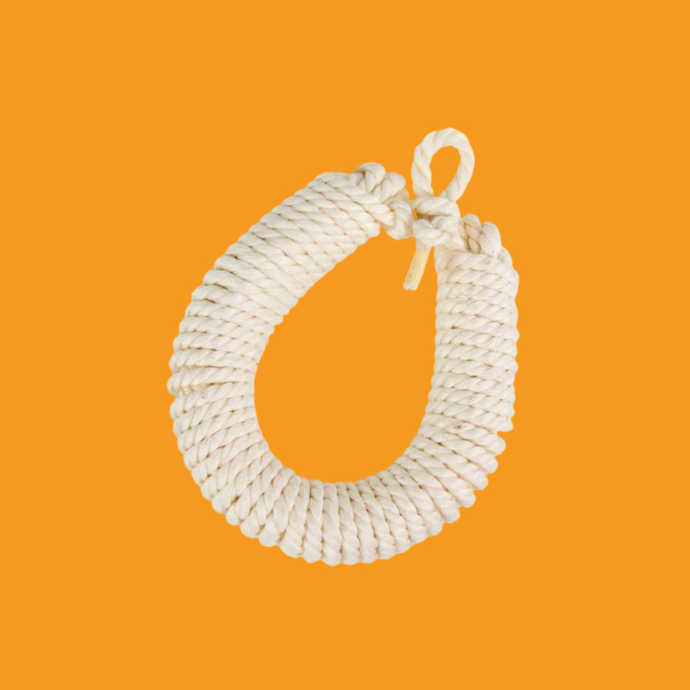 Oddish - Tali Tambang Peralatan Perlengkapan Pramuka Putih Sd Katun Koor Panjang 10 Meter