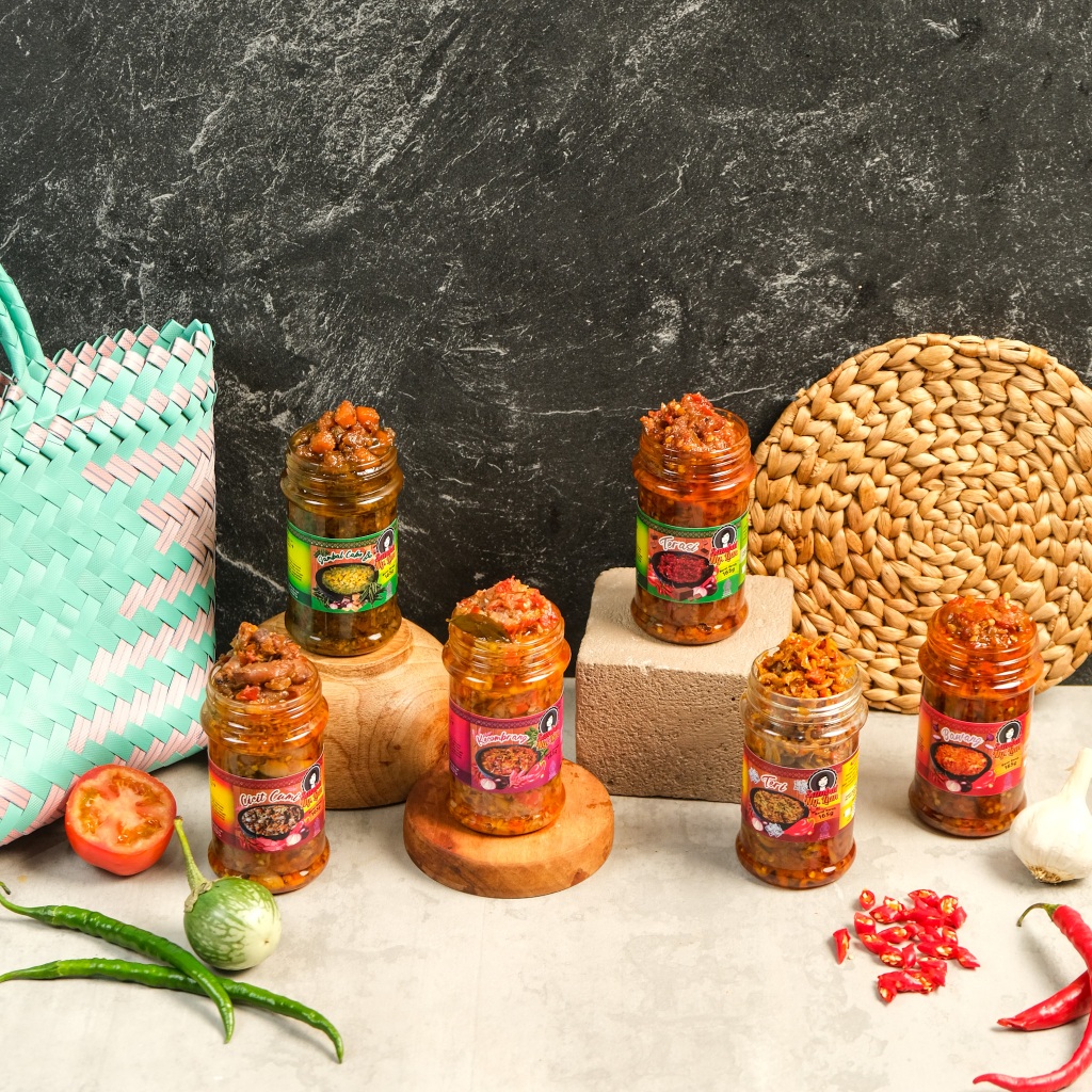 

Sambal Ny Lian - Paket Sambal Pedas Makan Sekeluarga (Isi 6 Varian)