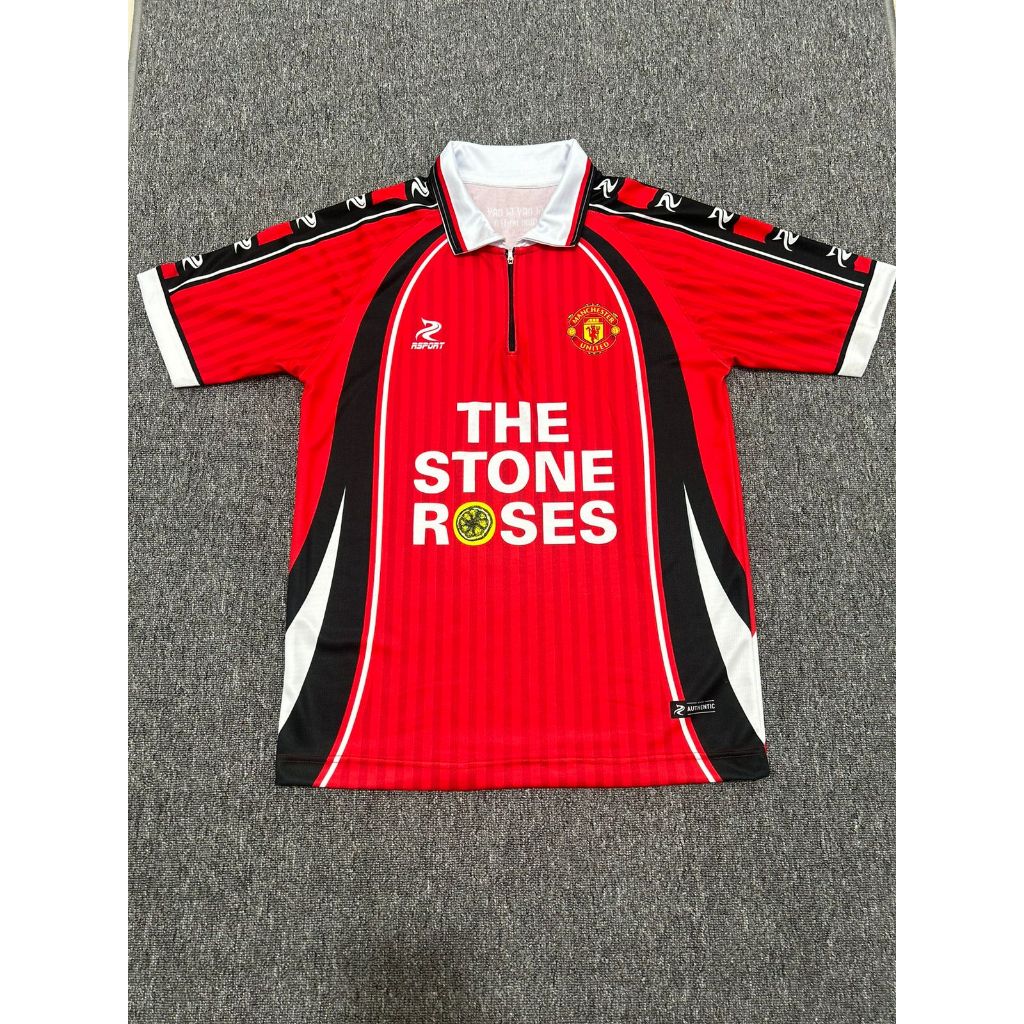 Jersey MU THE STONE ROSES Fantasy 2.0 by rsport indonesia full printing - Baju motif merah hitam res