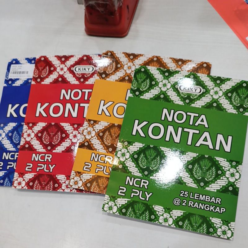

NOTA KONTAN BESAR ISI 25LEMBAR 2 RANGKAP