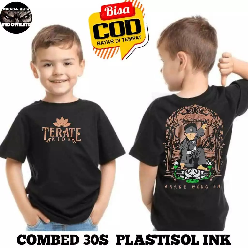kaos terate kids - kaos anak e wong sh - kaos terate kids - kaos anak psht