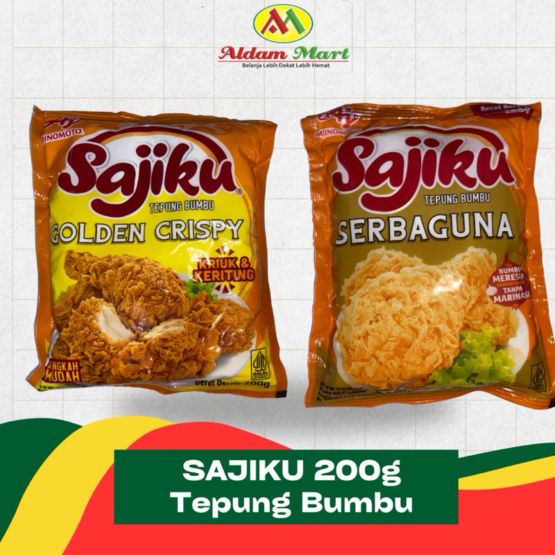 

A.M/ SAJIKU Tepung Bumbu 200-220g Ajinomoto