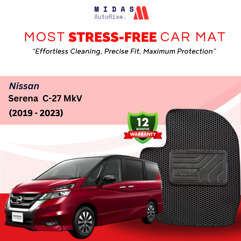 Karpet Mobil Double Layer Nissan Serena C-27 MKV (2019-2023)