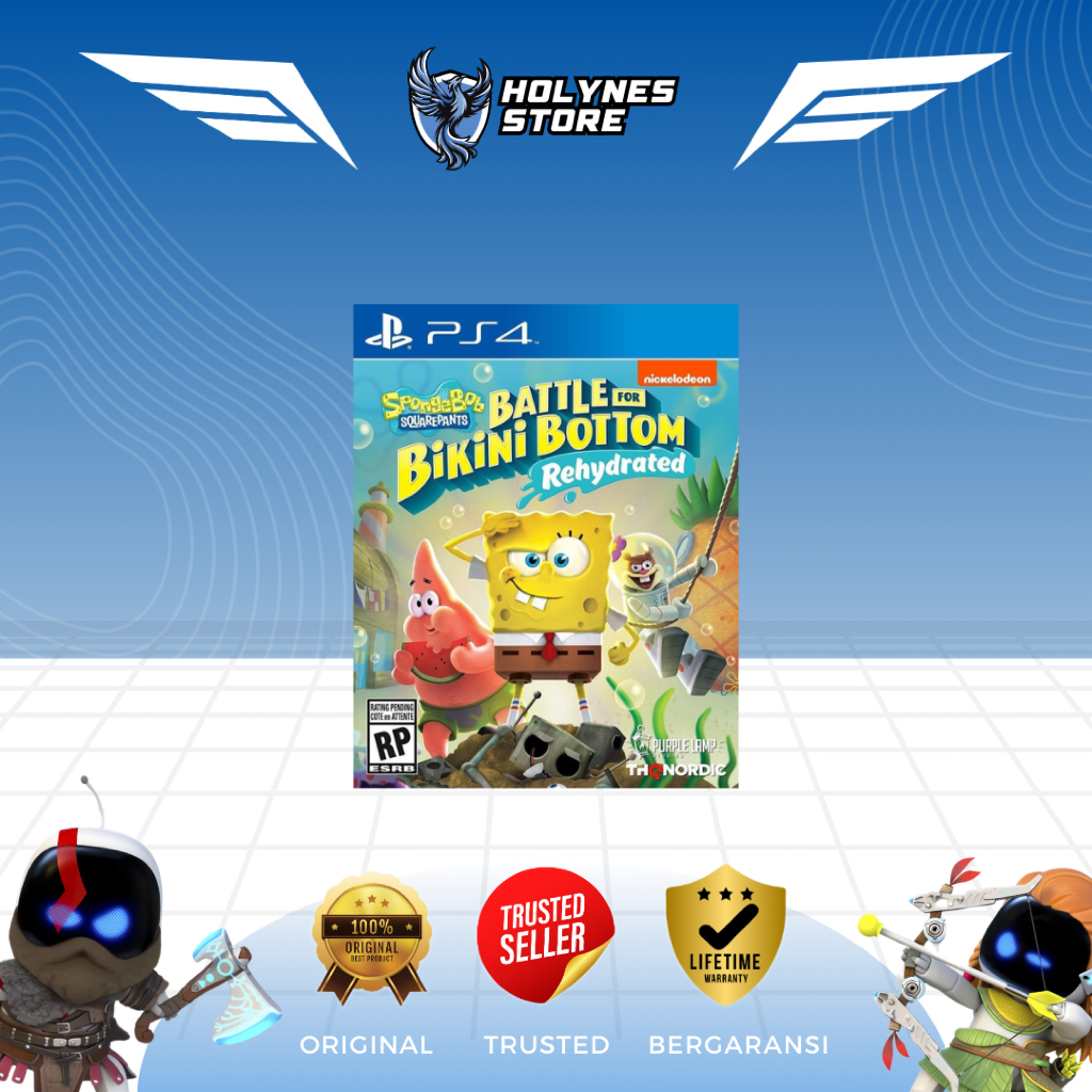 SpongeBob SquarePants Battle for Bikini Bottom Rehydrated PS 4 PS 5