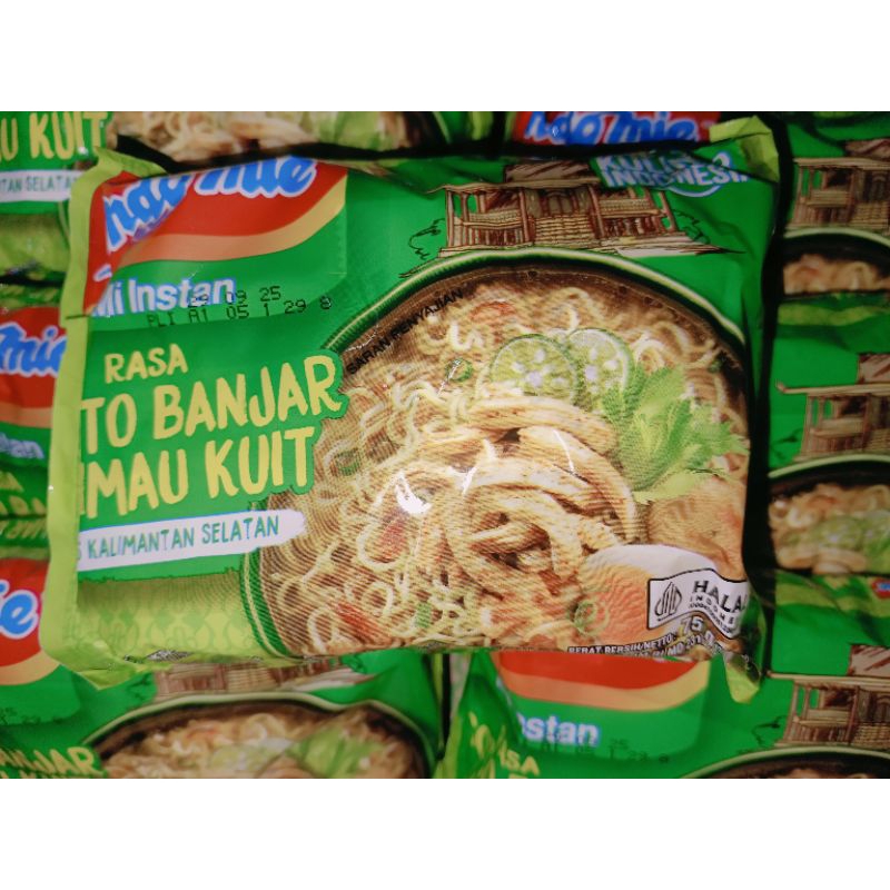 

Indomie rasa Soto Banjar limau kuit khas kalimantan Selatan
