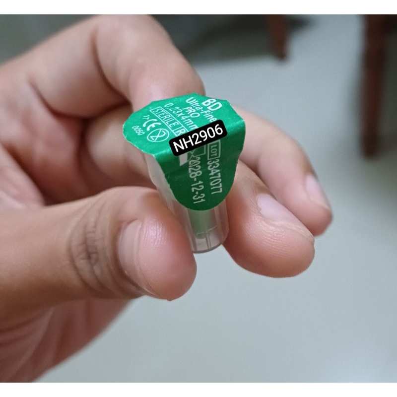 Jarum Insulin / Microfine hijau / BD 32 G X 44MM (Hijau) 1 pcs
