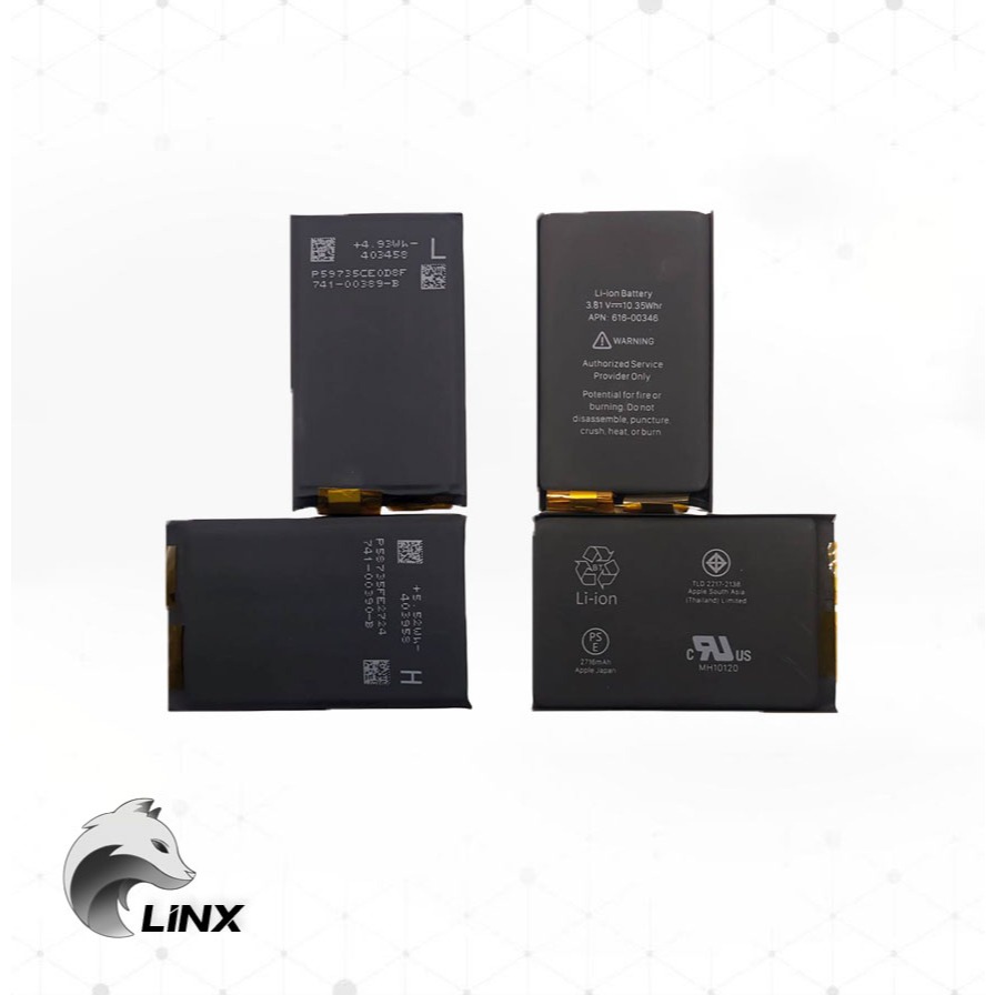 Baterai Iphone X Cell Only Original