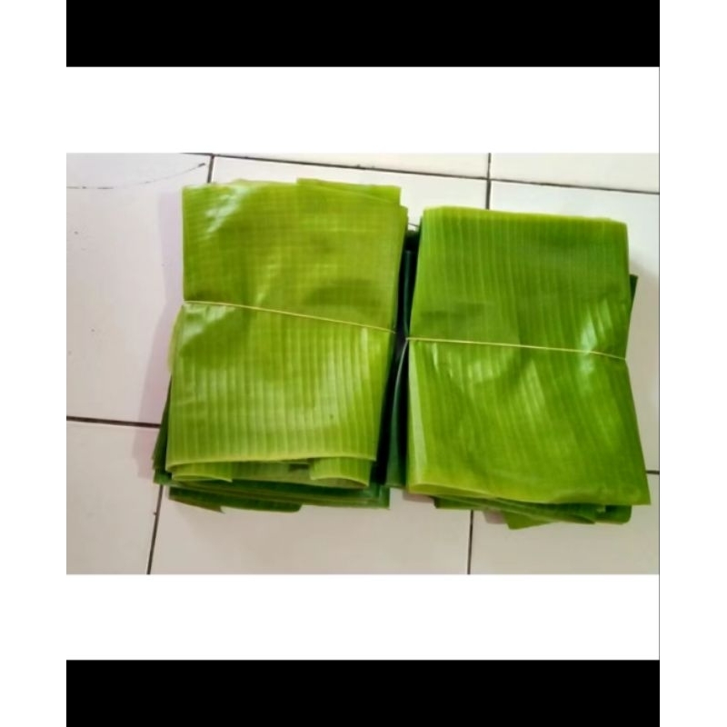 

Daun pisang muda segar 500grm
