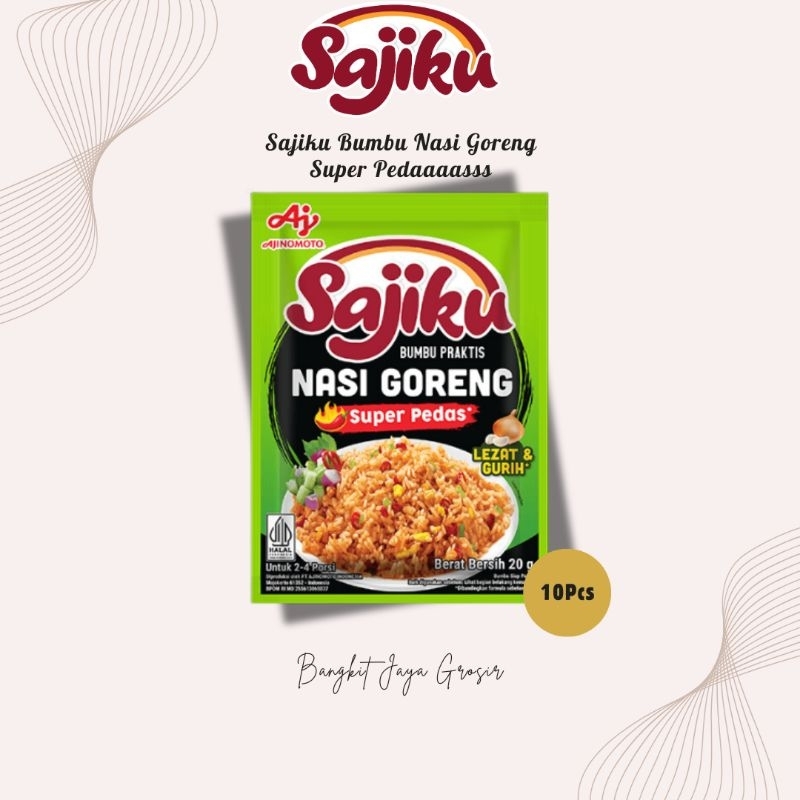 

Sajiku Bumbu Instant Nasi Goreng 20g x 10pcs