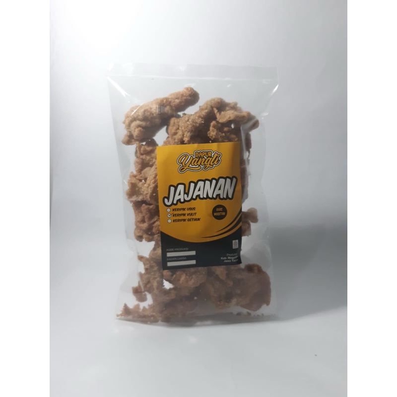 

Dapur Yangti" Keripik Kulit 250gr.