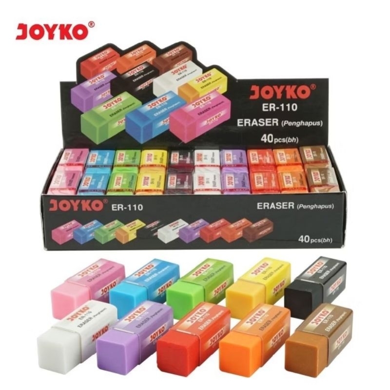 

Penghapus Joyko kecil warna warni er110/ harga satuan