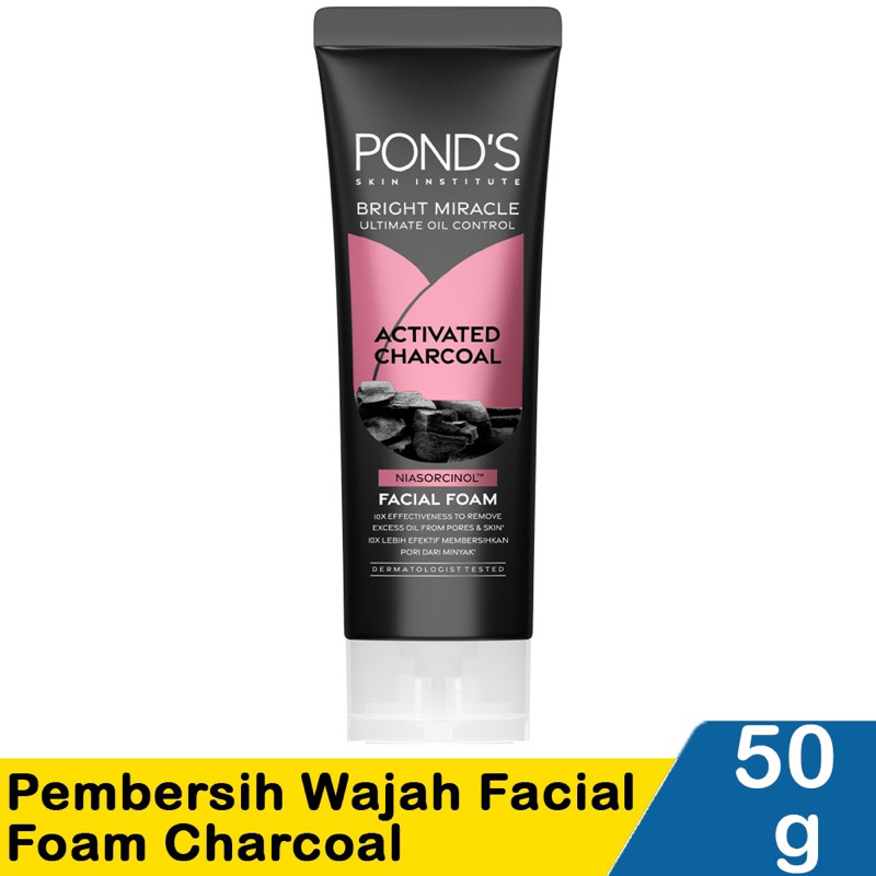 Ponds Pembersih Wajah Charcoal 50g