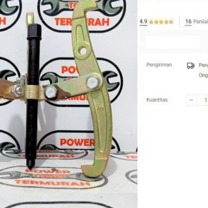

Treker Lahar 3 kaki 8" Hioshi Bearing Puller Trekel 8 inch 200mm