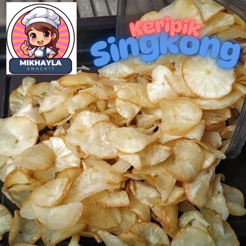 

Keripik singkong 1kg, 500gr, 250gr - Mikhayla snack17