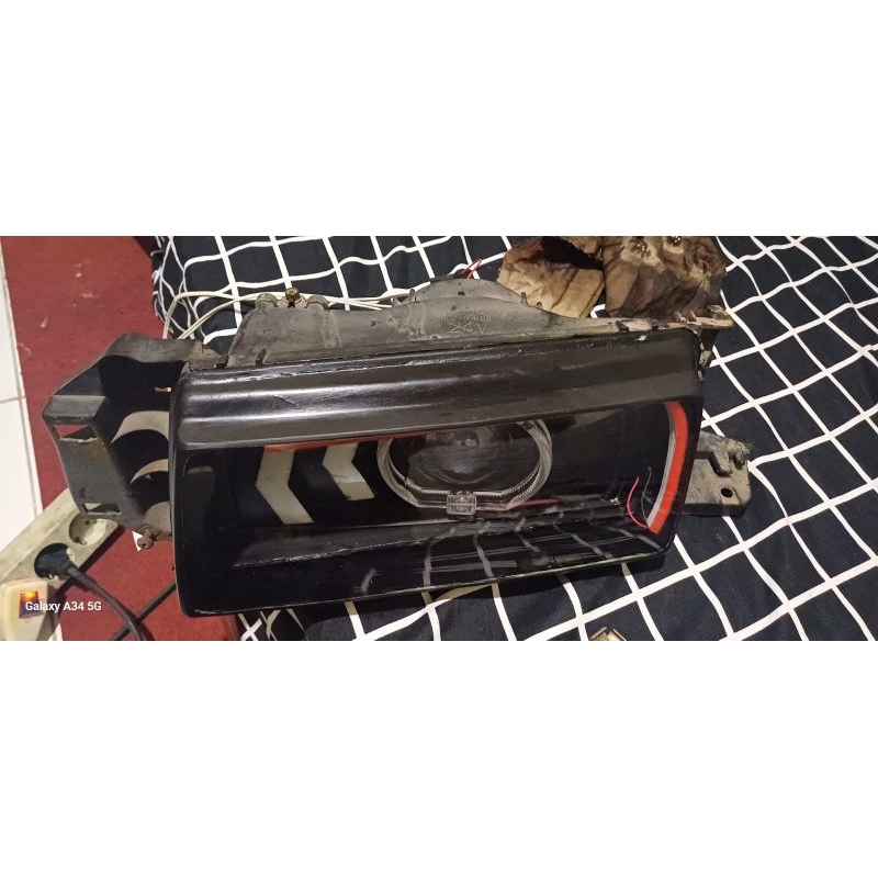 mika bening headlamp mazda 323 interplay