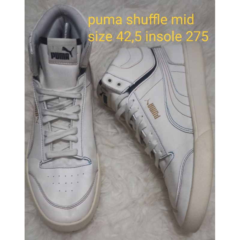 puma shuffle mid size 42,5 insole 27,5