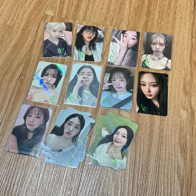 [READY] PC PHOTOCARD AESPA RED VELVET KARINA WINTER IRENE WENDY GISELLE JOY SEULGI MAKESTAR EVERLINE